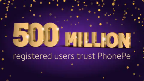 PhonePe UPI, Payment, Recharge header