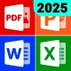 كل عارض المستندات: PDF,  Excel icon