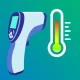 Lichaamstemperatuur koorts icon