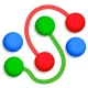 ربط الكرات: لعبة ألغاز الربط icon