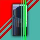 Screen prank: broken lcd joke icon