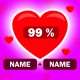 Calculadora do amor por nome icon