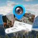 GPS Photo Location: Map Camera icon