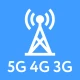 Segnale telefonico 5G, 4G, LTE icon