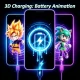 3D Charging: Battery Animation icon