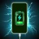 Animation Charge Batterie 3D icon