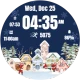 Christmas Digital Watch Face icon