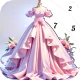 Prinzessinnenkleid-Malspiel icon