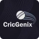 Cricgenix: Live cricket TV icon
