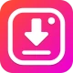 インスタ 動画保存アプリ：動画、画像、ストーリ icon