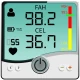 Temperatura corporal febre icon