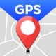GPS Maps Navigation: GPS route icon