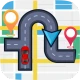 مكتشف الخرائط و GPS icon