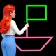 Single Line ألعاب رسم الألغاز icon