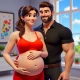 mãe grávida: jogo de gravidez icon