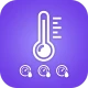 Umidade e temperatura ambiente icon