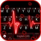Neon Red Heartbeat Themen icon