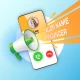 متحدث اسم المتصل - اسم المتصل icon