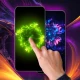 التطبيق خلفية محاكاة السوائل icon