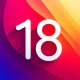 런처 iOS 18 icon