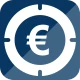 Détecteur de pièces en euros icon