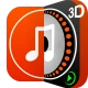DiscDj 3D Music Player - 3D Dj icon