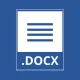 تحويل المستند إلى PDF - DOC /  icon