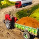 Farming Tractor Trolley Sim 3D icon