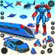 Train Robot Transform Car Game icon