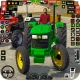 US Tractor Farming: Tractor 3D icon