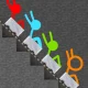 Stick-man Parkour Run icon