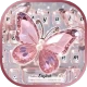 Simple Pink Butterfly Theme icon
