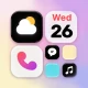 Themix: Tema, Widget, Controle icon