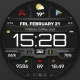 WFP 132 Digital watch face icon