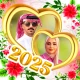 الحب إطار الصورة صانع الكولاج icon