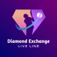 Diamond Exchange Cricket Line icon
