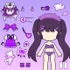 Doll makeup games: لعبة بنات icon