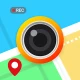 GPS Camera - Geotag map photo icon