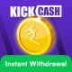 KickCash: Money Earning Games icon