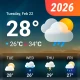 Weather Live - Wetter&Alarm icon