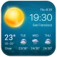 Widget de previsão do tempo icon