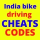 india bike driving 3d codes icon