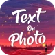 Text auf Bild Schreiben icon
