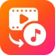 वीडियो से ऑडियो व MP3 कटर icon