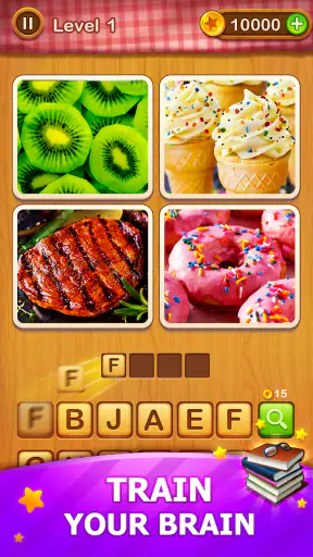 4 Pics Guess Word -Puzzle Game screenshot