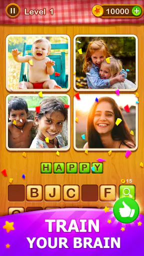 4 Pics Guess Word -Puzzle Game screenshot