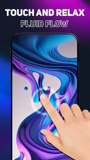 4K Wallpaper: Magic Fluid screenshot