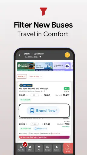 AbhiBus Bus Ticket Booking App screenshot