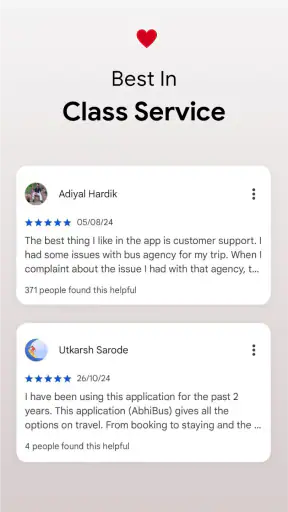 AbhiBus Bus Ticket Booking App screenshot