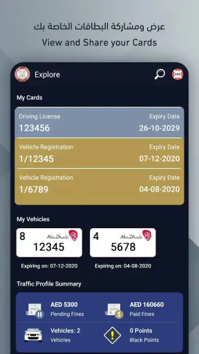 Abu Dhabi Police screenshot